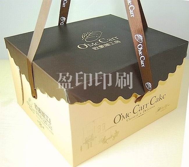瓦楞纸（坑纸）蛋糕彩盒
